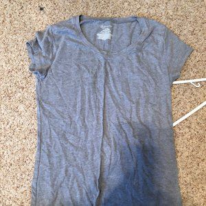 Grey short sleeve T shirt